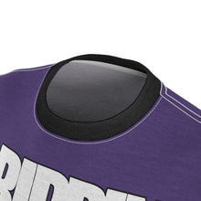Load image into Gallery viewer, jordan 13 purple white drippin cut sew shirt