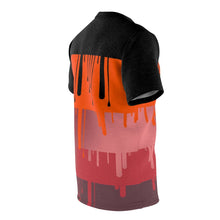 Load image into Gallery viewer, hyper crimson foamposite pro sneaker match t shirt cut sew dripping colorblock