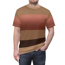 Load image into Gallery viewer, vachetta foamposite shirt vachetta foam t shirt foamposite sneakermatch tee all over print cut sew colorblock v1