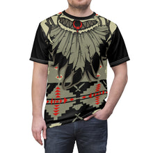 Load image into Gallery viewer, beacon print headress t shirt for jordan 6 travis scott cactus jack olive by gourmetkickz