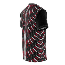 Load image into Gallery viewer, Shirt to Match Jordan 1 BReD Patent 2021 Sneaker Colorway BReDed T-Shirt