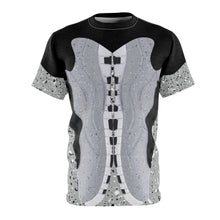 Load image into Gallery viewer, custom jordan 10 cement pair cut sew t shirt