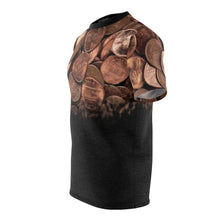 Load image into Gallery viewer, copper foamposite all over print shirt faded v1 by gourmetkickz