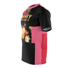 Load image into Gallery viewer, foamposite floral all over print sneaker match shirt floral foamposite shirt floral foam t shirt cut sew polyester v5