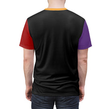 Load image into Gallery viewer, jordan 9 dream it do it sneaker match drippin sauce on multicolor cut sew polyester shirt