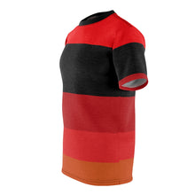 Load image into Gallery viewer, habanero foamposite shirt habanero foam t shirt color block cut sew