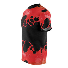 Load image into Gallery viewer, habanero red foamposite sneakermatch shirt big splat