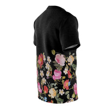 Load image into Gallery viewer, foamposite floral all over print sneaker match shirt floral foamposite shirt floral foam t shirt the cut sew now serving 1 2 bouquet