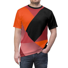 Load image into Gallery viewer, hyper crimson foamposite pro sneaker match t shirt cut sew colorblock