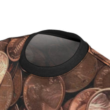 Load image into Gallery viewer, copper foamposite all over print shirt faded v1 by gourmetkickz