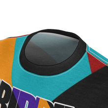 Load image into Gallery viewer, jordan 9 dream it do it sneaker match colorblock drippin sauce cut sew t shirt