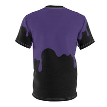 Load image into Gallery viewer, jordan 13 purple white drippin cut sew shirt