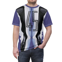Load image into Gallery viewer, jordan 11 retro concord 2018 sneaker match t shirt the 45 t shirt cut sew v1