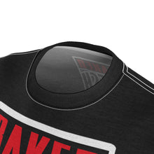 Load image into Gallery viewer, retro jordan 4 bred 2019 black cement all over print sneaker match t shirt cut sew