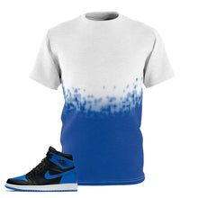Load image into Gallery viewer, Shirt to Match AJ1 Royal Sneaker Colorway  "Faded 2.0" All Over Print T-Shirt