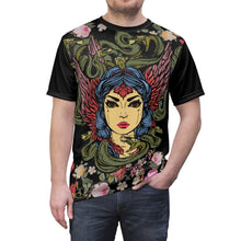 Load image into Gallery viewer, foamposite floral all over print sneaker match shirt floral foamposite shirt floral foam t shirt cut sew medusa tee v3