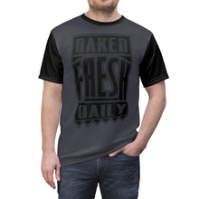 Load image into Gallery viewer, shirt to match yeezy boost 700 v2 tephra baked fresh daily grey black cut sew