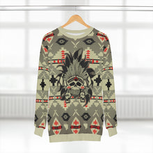 Load image into Gallery viewer, polyester blend all over print sweatshirt to match jordan 6 travis scott cactus jack olive beacon sole chief v2