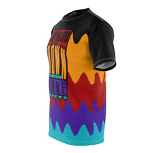 Load image into Gallery viewer, jordan 9 dream it do it sneaker match wavy colorblock drip too hard cut sew t shirt