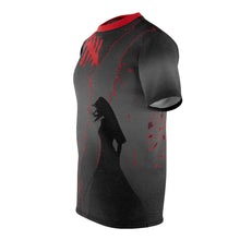 Load image into Gallery viewer, air jordan 5 satin bred shirt aj5 satin bred tee jordan 5 satin t shirt kill bill v1 cut sew