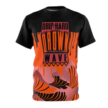 Load image into Gallery viewer, hyper crimson foamposite pro sneaker match colorblock drip too hard cut sew t shirt