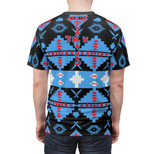 Load image into Gallery viewer, jordan 4 cactus jack luxury t shirt beacon print indian head sole chief aj4 cactus jack sneakermatch