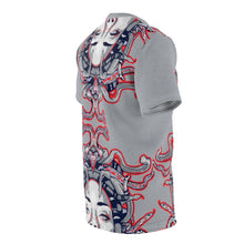 Load image into Gallery viewer, Shirt to Match Jordan 6 Tinker Infrared Sneaker Colorway Rise & Fall of the Gorgon T-Shirt