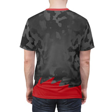 Load image into Gallery viewer, air jordan 5 satin bred shirt aj5 satin bred tee jordan 5 satin t shirt satin camo v1 cut sew