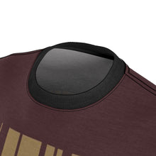 Load image into Gallery viewer, custom maroon foamposite sneakermatch t shirt cut sew drip