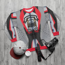 Load image into Gallery viewer, polyester blend all over print sweatshirt to match jordan 6 reflections of a champion macro pair daze