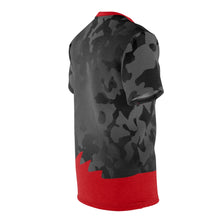 Load image into Gallery viewer, air jordan 5 satin bred shirt aj5 satin bred tee jordan 5 satin t shirt satin camo v1 cut sew
