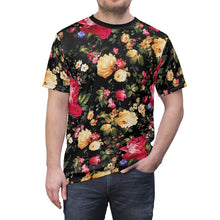 Load image into Gallery viewer, foamposite floral all over print sneaker match shirt floral foamposite shirt floral foam t shirt cut sew polyester v1
