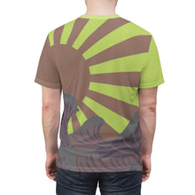 Load image into Gallery viewer, yeezy 700 waverunner mauve sneakermatch t shirt ocean scene