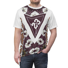 Load image into Gallery viewer, jordan 7 cigars and champagne all over print t shirt by gourmetkickz