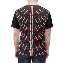 Load image into Gallery viewer, Shirt to Match Jordan 1 BReD Patent 2021 Sneaker Colorway BReDed T-Shirt