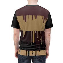 Load image into Gallery viewer, custom maroon foamposite sneakermatch t shirt cut sew drip