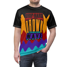 Load image into Gallery viewer, jordan 9 dream it do it sneaker match wavy colorblock drip too hard cut sew t shirt