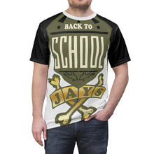 Load image into Gallery viewer, back to school jays jordan 12 sneakermatch cut sew t shirt