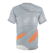 Load image into Gallery viewer, yeezy boost 700 inertia all over print sneaker match t shirt yeezy boost inertia shirt yeezy 700 inertia t shirt cut sew contours v1
