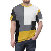 Load image into Gallery viewer, aj4 air jordan 4 retro mens cool grey 2019 sneaker match t shirt color block v1