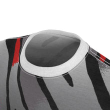 Load image into Gallery viewer, shirt to match jordan 8 reflections of a champion macro midsole pattern cut sew v2