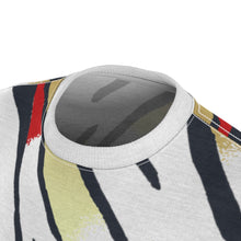Load image into Gallery viewer, olympic colorway all over print cut sew shirt