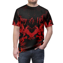 Load image into Gallery viewer, habanero red foamposite sneakermatch shirt v1