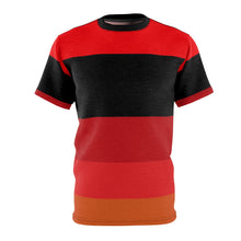 Load image into Gallery viewer, habanero foamposite shirt habanero foam t shirt color block cut sew