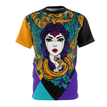 Load image into Gallery viewer, jordan 9 dream it do it sneaker match colorblock medusa cut sew t shirt v2