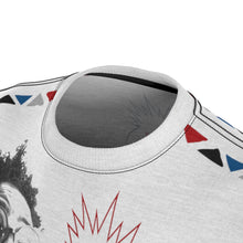 Load image into Gallery viewer, shirt to match jordan 4 retro what the skyline and cement throwback style by chef