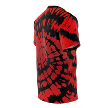Load image into Gallery viewer, habanero red foamposite sneakermatch shirt tie dye print cut sew