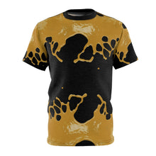 Load image into Gallery viewer, gold foamposite sneakermatch shirt big splat