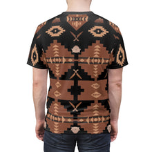 Load image into Gallery viewer, copper foamposite all over print shirt beacon sole chief by gourmetkickz