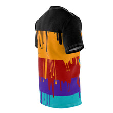 Load image into Gallery viewer, jordan 9 dream it do it sneaker match dripping colorblock daze cut sew t shirt
